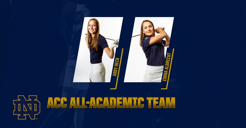 Albrecht And Heck Named To ACC All-Academic Team Albrecht And Heck Named To ACC All-Academic Team