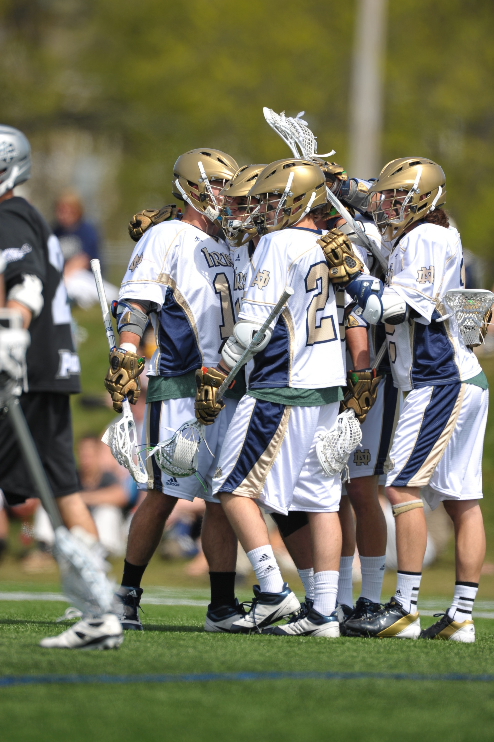 Irish To Appear On ESPN Networks Four Times During Regular Season ESPNU/WatchESPN will broadcast Notre Dame's BIG EAST showdowns against Georgetown, Villanova and Syracuse.