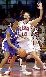 Ruth Riley Makes Olympic Debut In Team USA’s Rout Of New Zealand Former Notre Dame All-America center Ruth Riley and her U.S. Olympic teammates will play Australia for the gold medal Saturday at 8:15 a.m. (EST/CDT) live on the USA network.