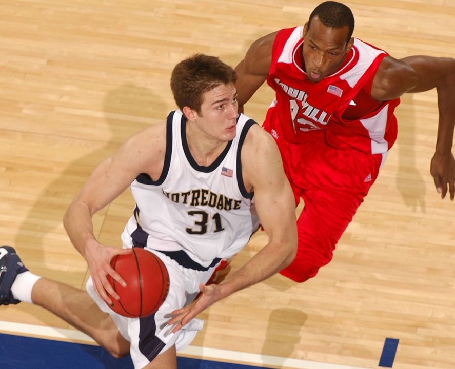 Rob Kurz and the Irish will face Connecticut, DePaul and Marquette twice during the 2007-08 BIG EAST conference season.