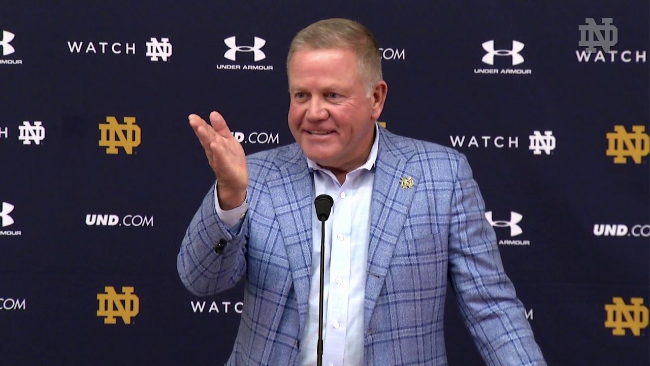 Brian Kelly Press Conference Stanford