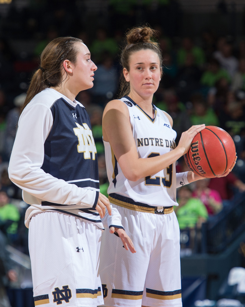 No. 3 Notre Dame, 82 vs. NC State, 46