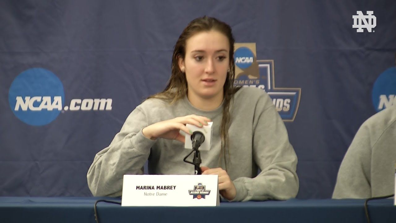 @ndwbb NCAA Tournament Press Conference - Second Round (03.17.18)