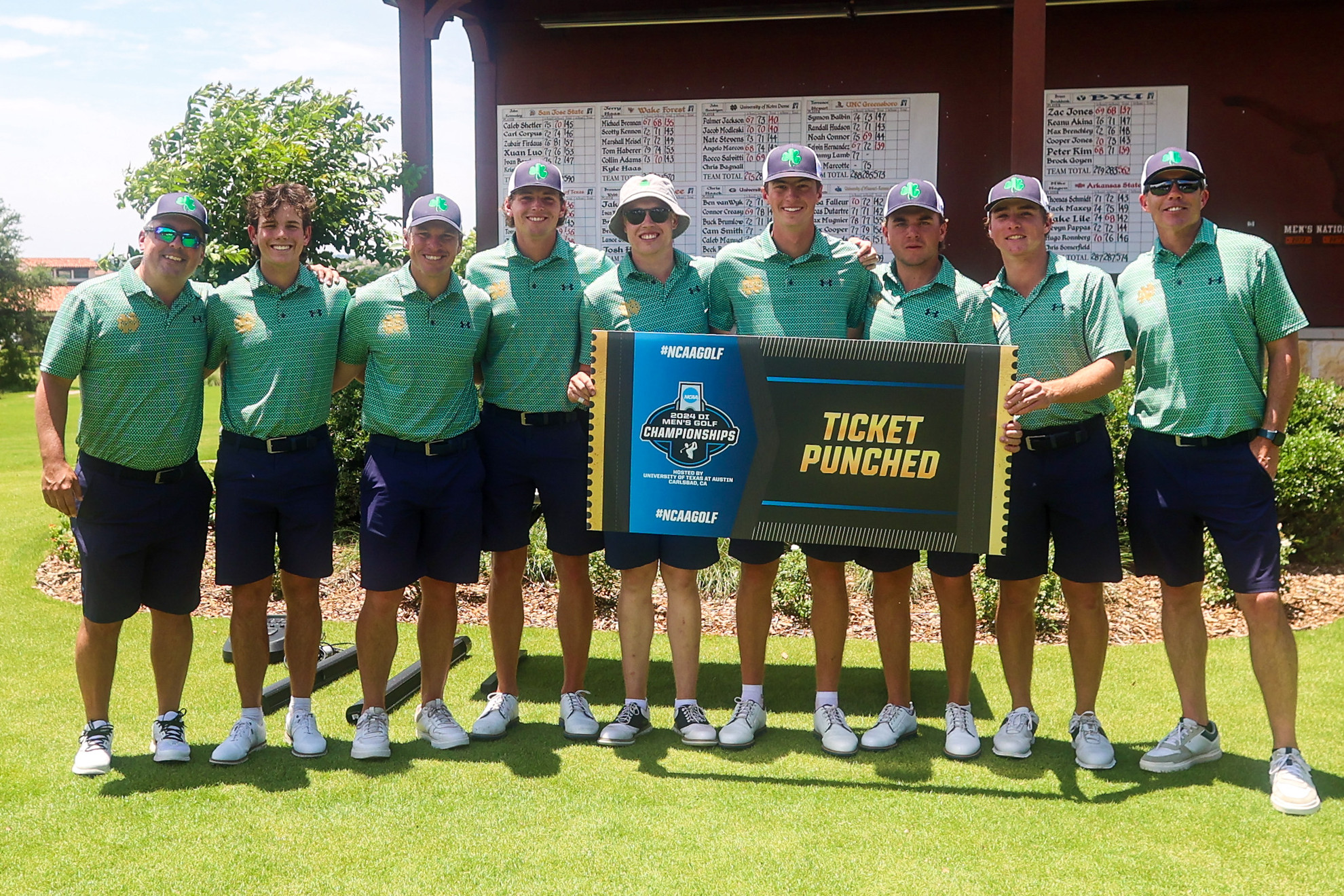 TICKET PUNCHED: Irish Advance To NCAA Championship TICKET PUNCHED: Irish Advance To NCAA Championship