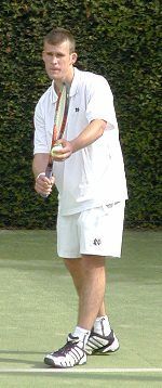 Brandon Pierpont and the Irish played at the Fitzwilliam Lawn Tennis Club.