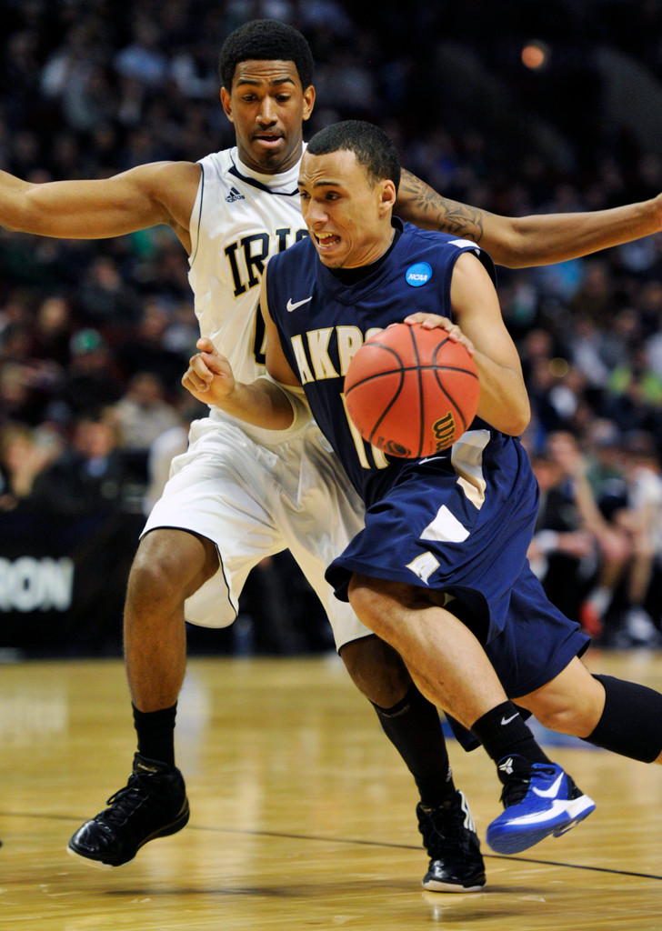 No. 2 Seed Irish Roll Past Akron, 69-56 (AP)