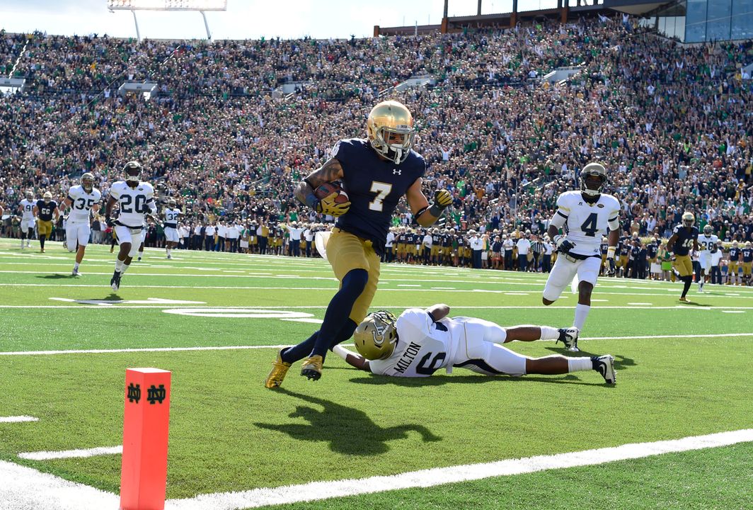 Will Fuller is tied for first in the nation with three TD catches