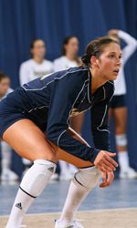 Senior Danielle Herndon will be playing the last two home regular season matches of her career this weekend at the Joyce Center