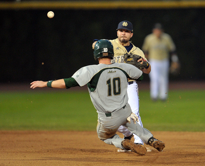 Indiana State Tops Irish In Irish Baseball Classic Title Game, 6-1 Junior 2B Frank DeSico.
