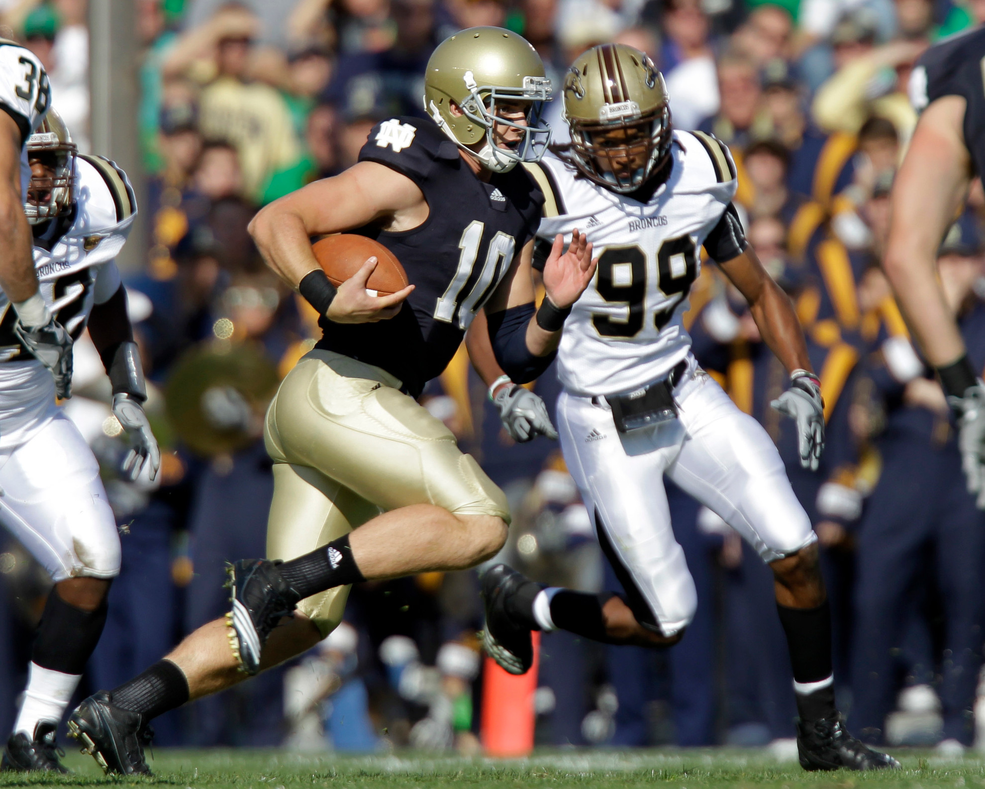Football Game Day Central W Michigan Notre Dame Football
