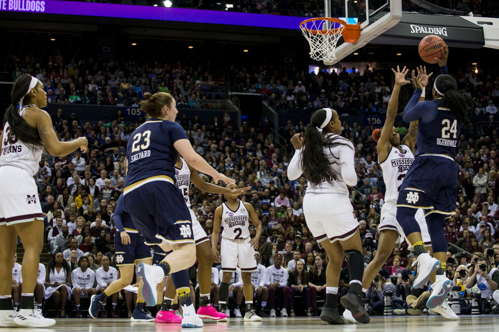 NCAA National Championship: ND WBB 61, Mississippi State 58 (USATSI)