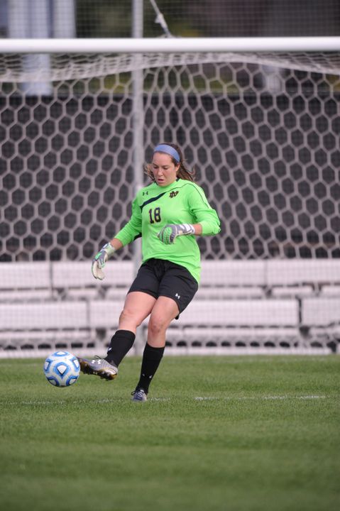 Sophomore goalkeeper Kaela Little made seven saves against Florida State in an ACC Championship showdown on Friday night