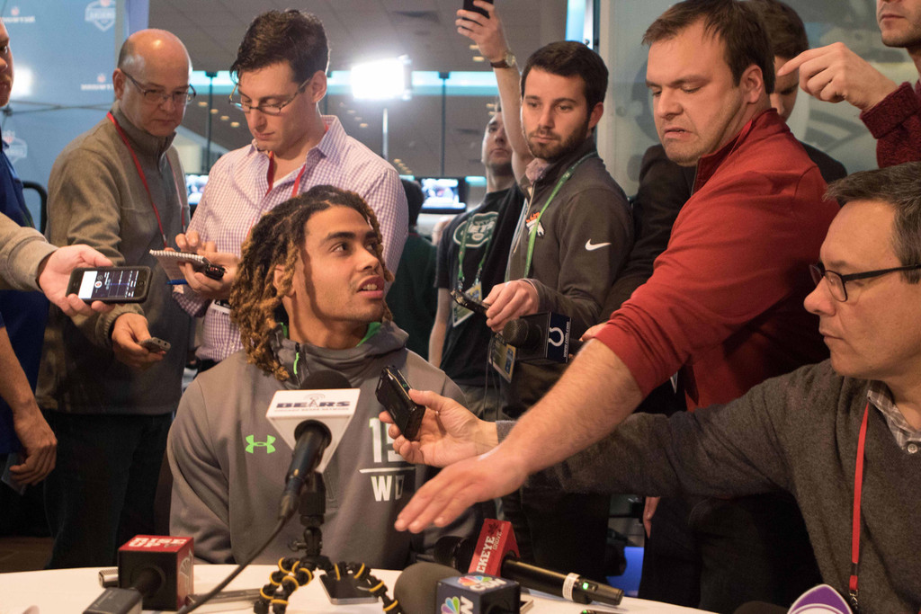 Notre Dame at NFL Combine