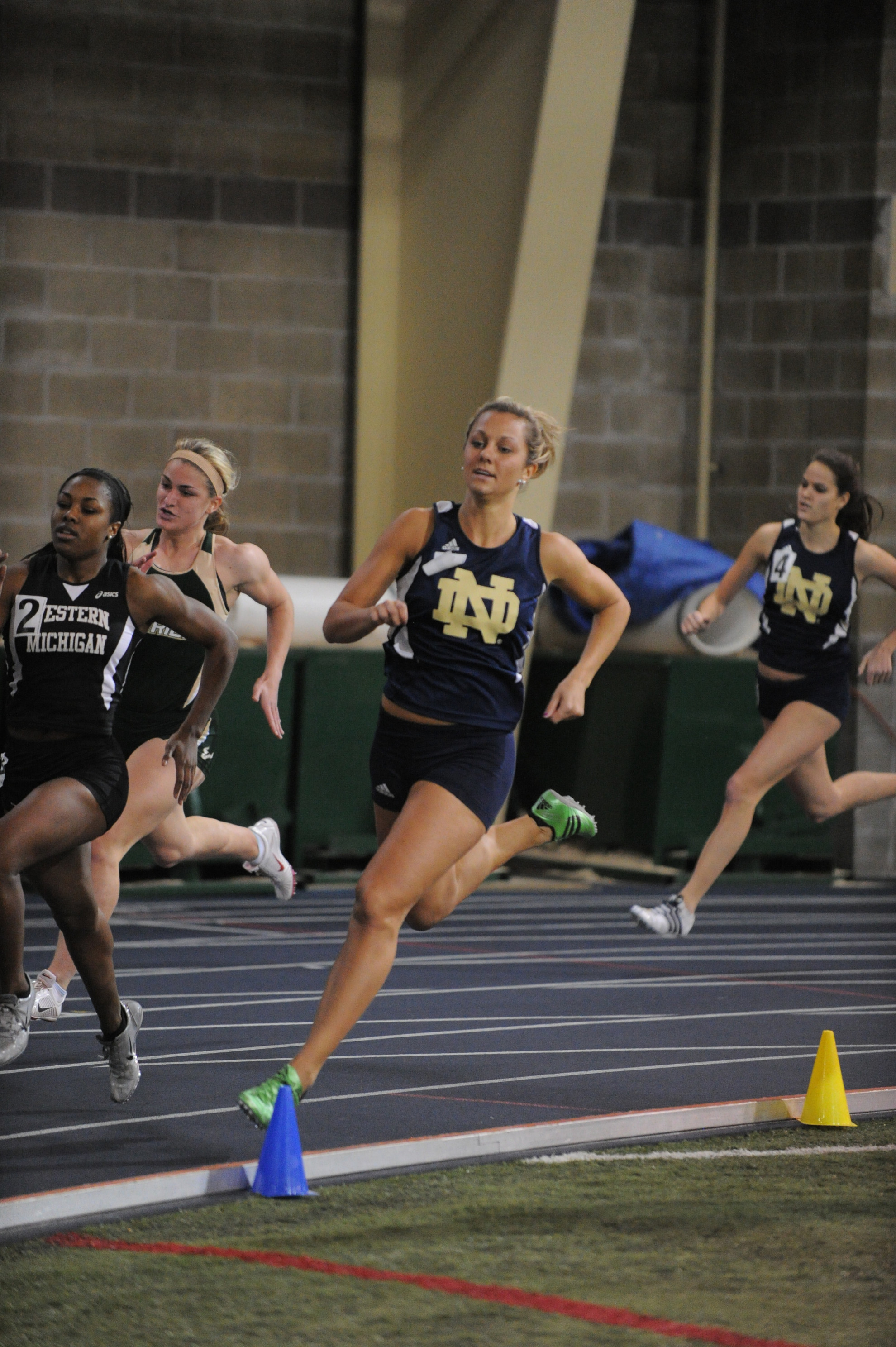Irish Women Sit Second, Men Fourth After Day One at BIG EAST Indoor Championships Senior Maddie Buttinger finished second in the pentathlon on Saturday.