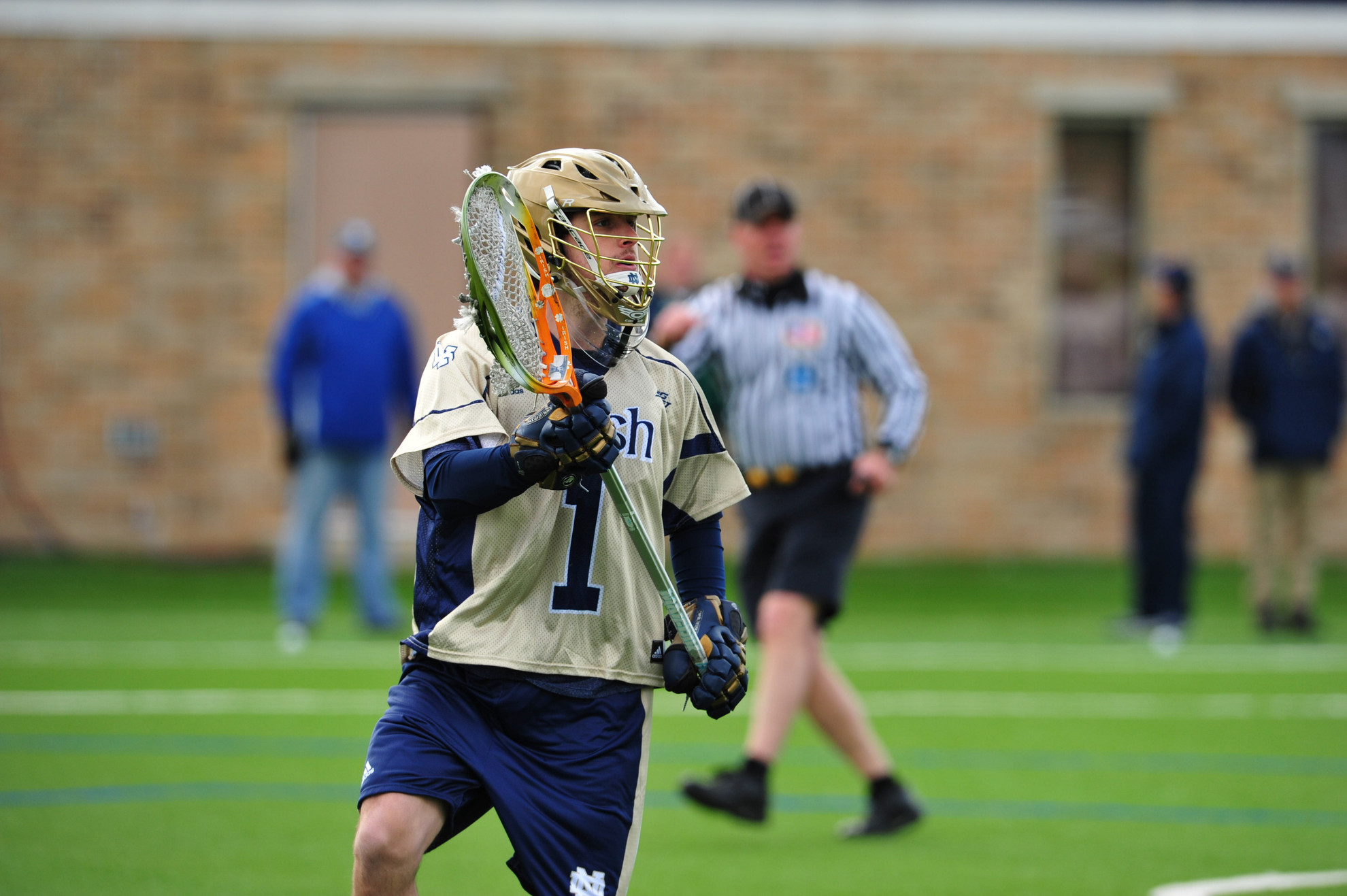 Four Irish Players Earn USILA All-America Honors Senior goalie John Kemp is a three-time All-America honoree.
