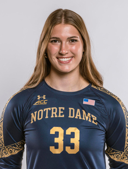 Grace Langer - Volleyball - Notre Dame Fighting Irish