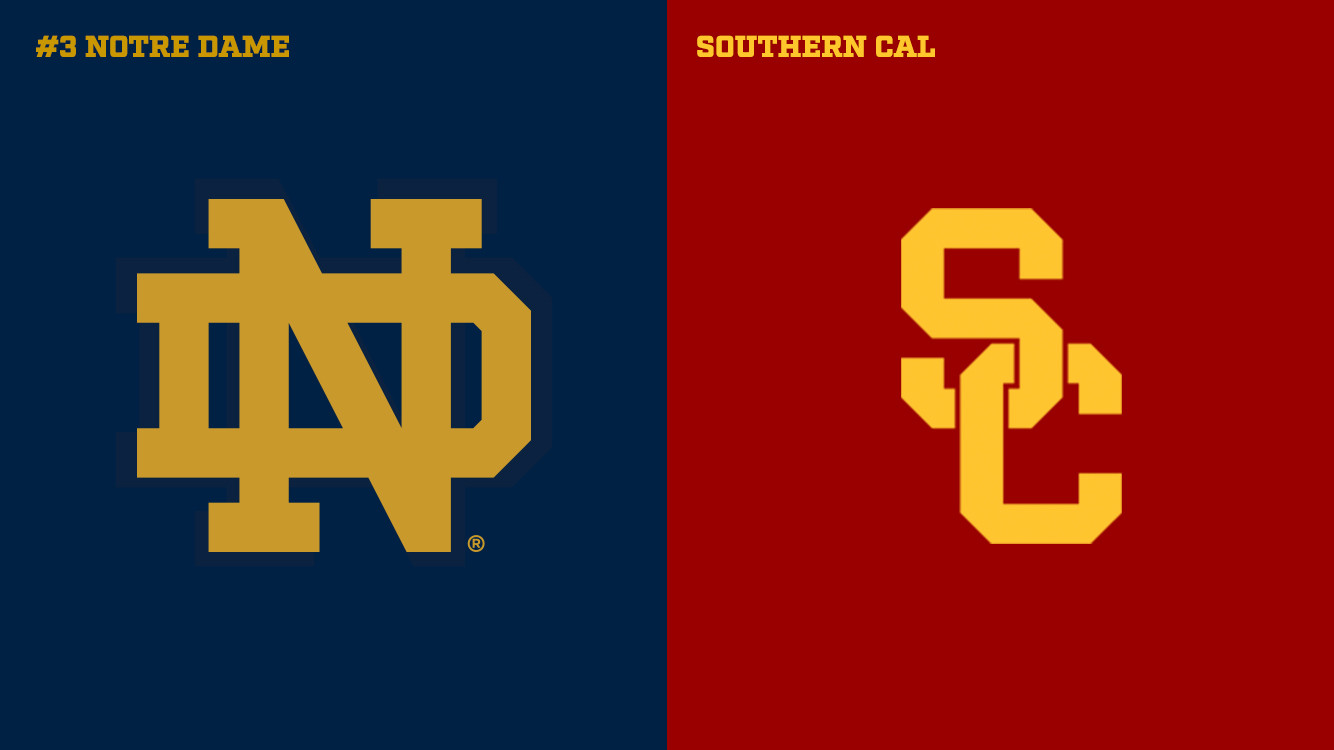 Rivalry Renewed As Irish Seek Twelfth Win At USC USC Preview Graphic