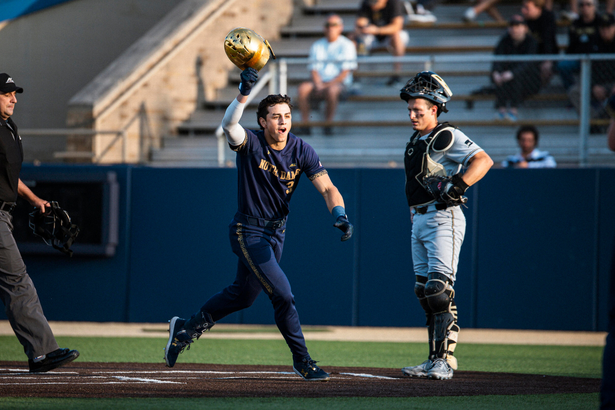 Irish Power to 11-3 Victory Over No. 8 Wake Forest Irish Power to 11-3 Victory Over No. 8 Wake Forest