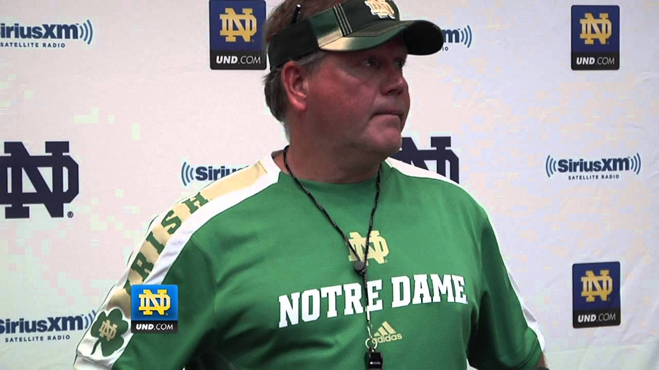 Brian Kelly Post Practice - Aug. 4, 2012