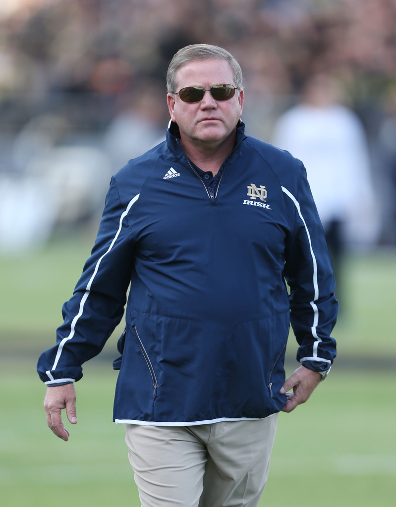 Notre Dame at Purdue (USATSI)