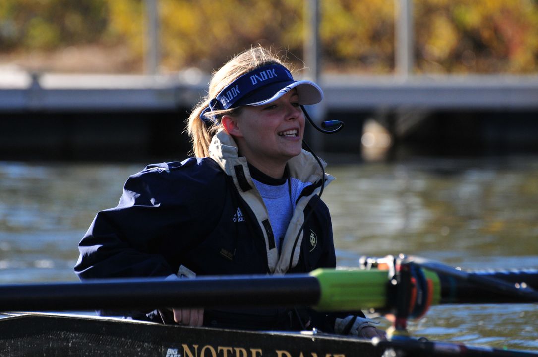 Stephanie Szegedi and the Irish varsity eight crew will have to contend with a very deep field at the BIG EAST Championships