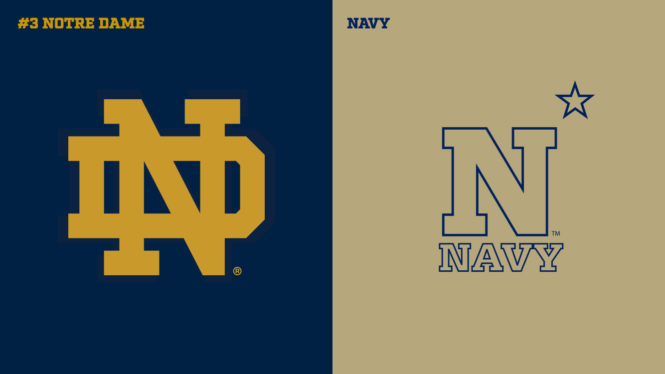 Irish Take Undefeated Record West To Face Mids Navy Preview Graphic