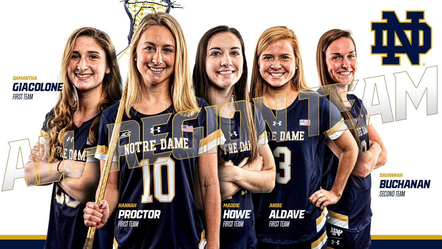 Five Irish Earn All-Region Accolades Five Irish Earn All-Region Accolades