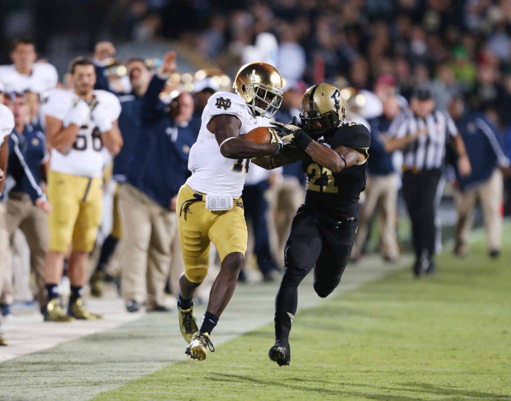 Notre Dame at Purdue (USATSI)