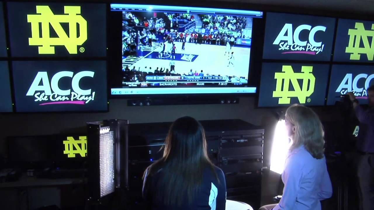 Notre Dame Women's Basketball ACC Media Day Sights and Sounds