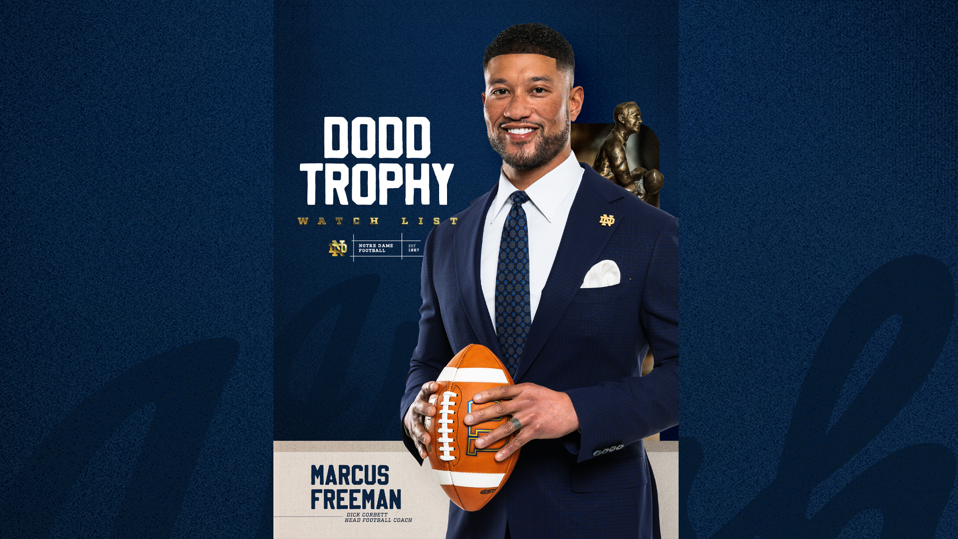 Freeman Selected to Dodd Trophy Watch List Freeman Selected to Dodd Trophy Watch List