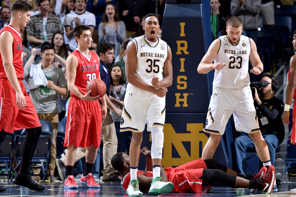 Notre Dame 92, Seattle 49