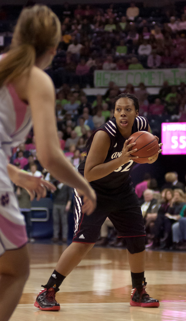 Notre Dame Women's Basketball tops Cincinnati on 02-02-2013