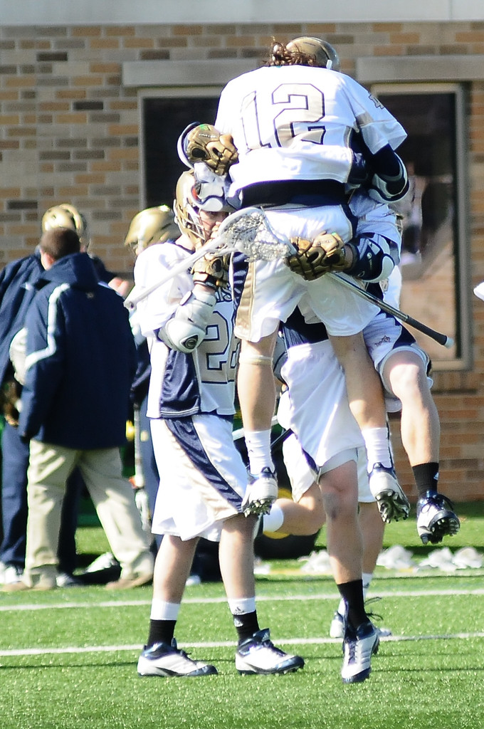 Notre Dame Men's Lacrosse vs Duke on February 18th, 2012