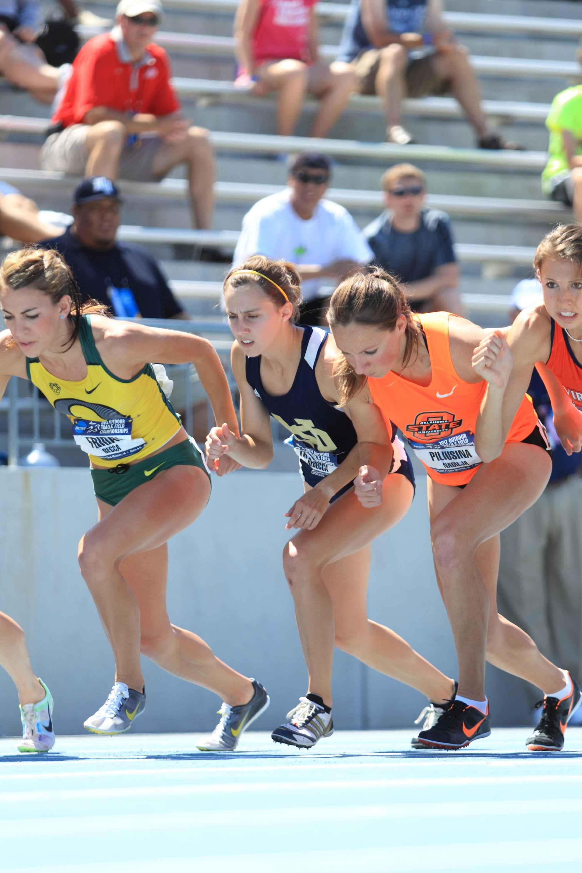 Irish Track And Field Earns Recognition From USTFCCCA Rising senior Rebecca Tracy was a standout both on and off the track in 2012.
