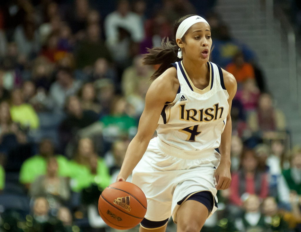 Notre Dame Women's Basketball vs Saint Francis 12-31-2012