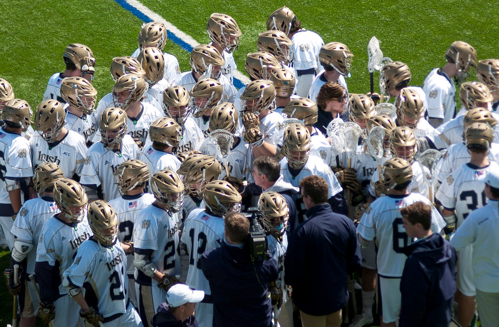 Notre Dame Men's Lacrosse vs Duke on 04-05-2014