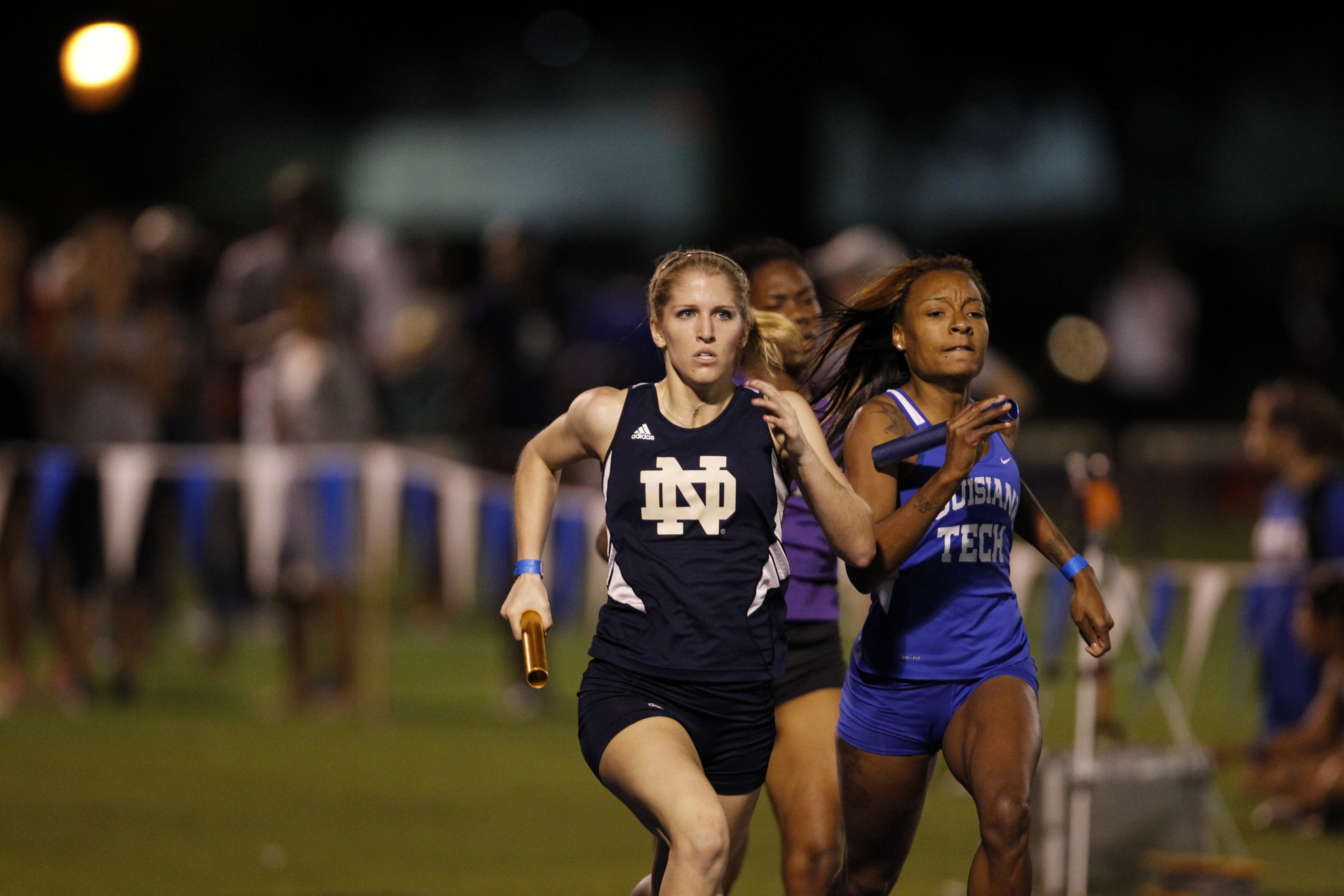 Irish Win Six Events At Grand Valley Last Chance Sophomore Michelle Brown won the 400m dash on Friday.