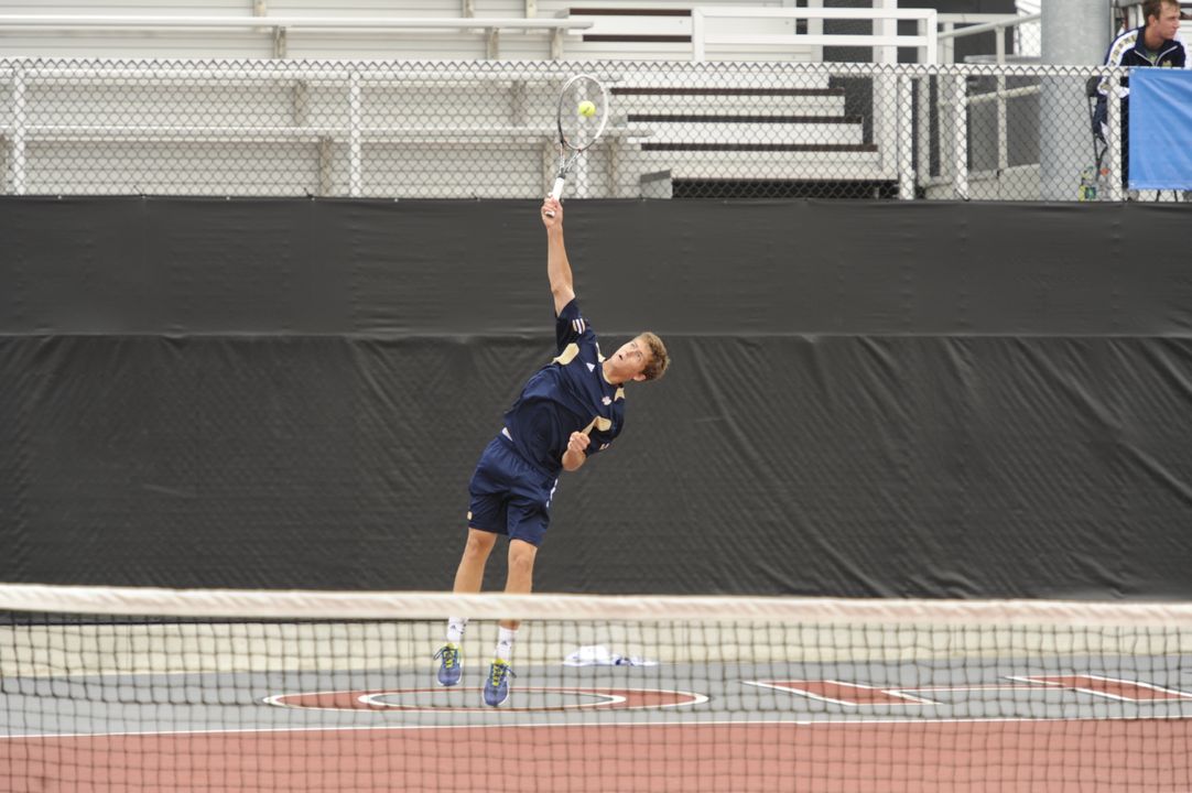 Junior Quentin Monaghan has already turned in a big fall with several ranked singles wins.