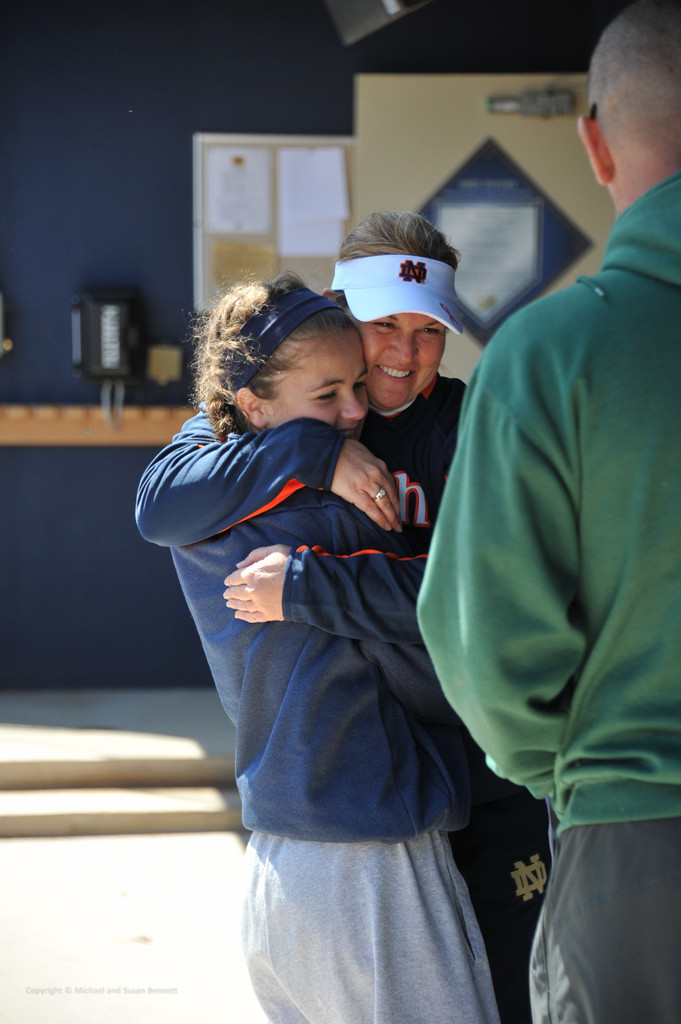 2014 Notre Dame Strikeout Cancer Doubleheader