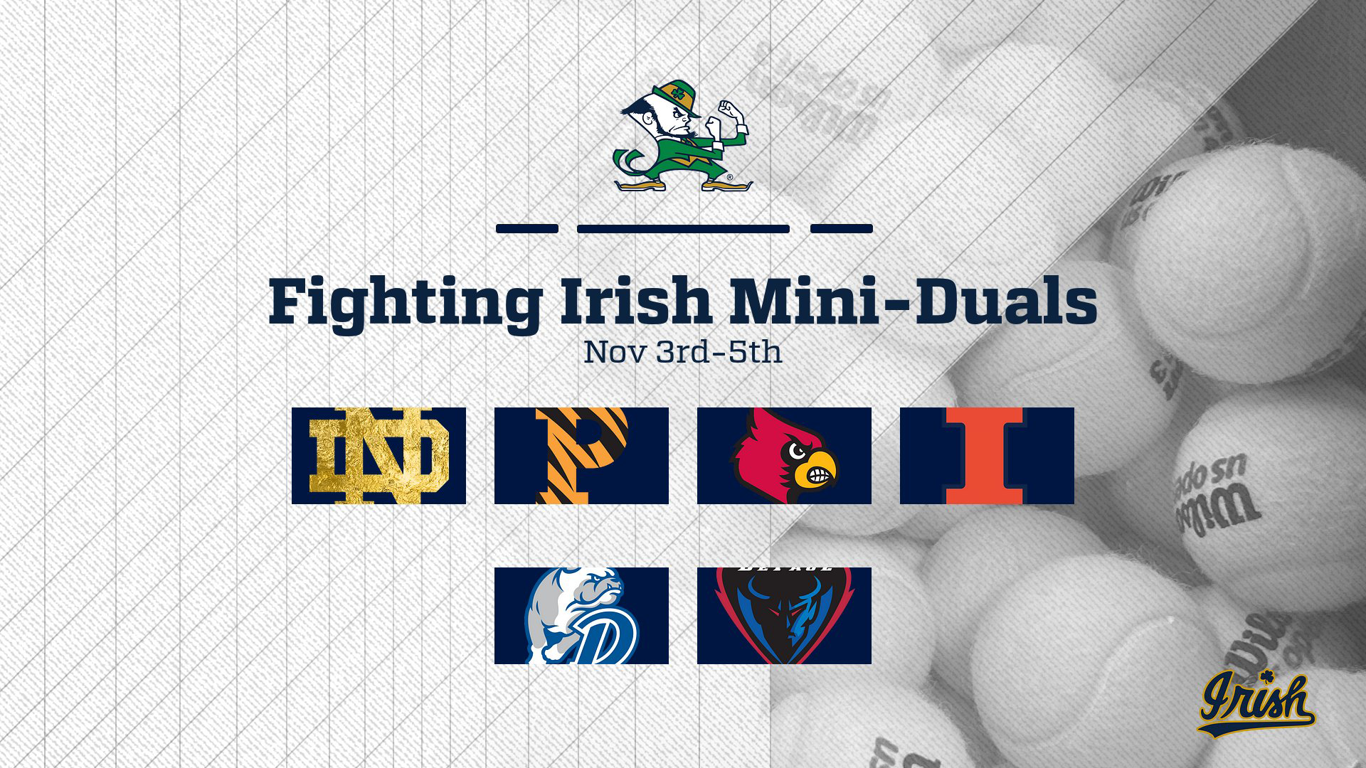 Fighting Irish Mini Duals on Tap for Last Home Contest of 2023 Fighting Irish Mini Duals on Tap for Last Home Contest of 2023