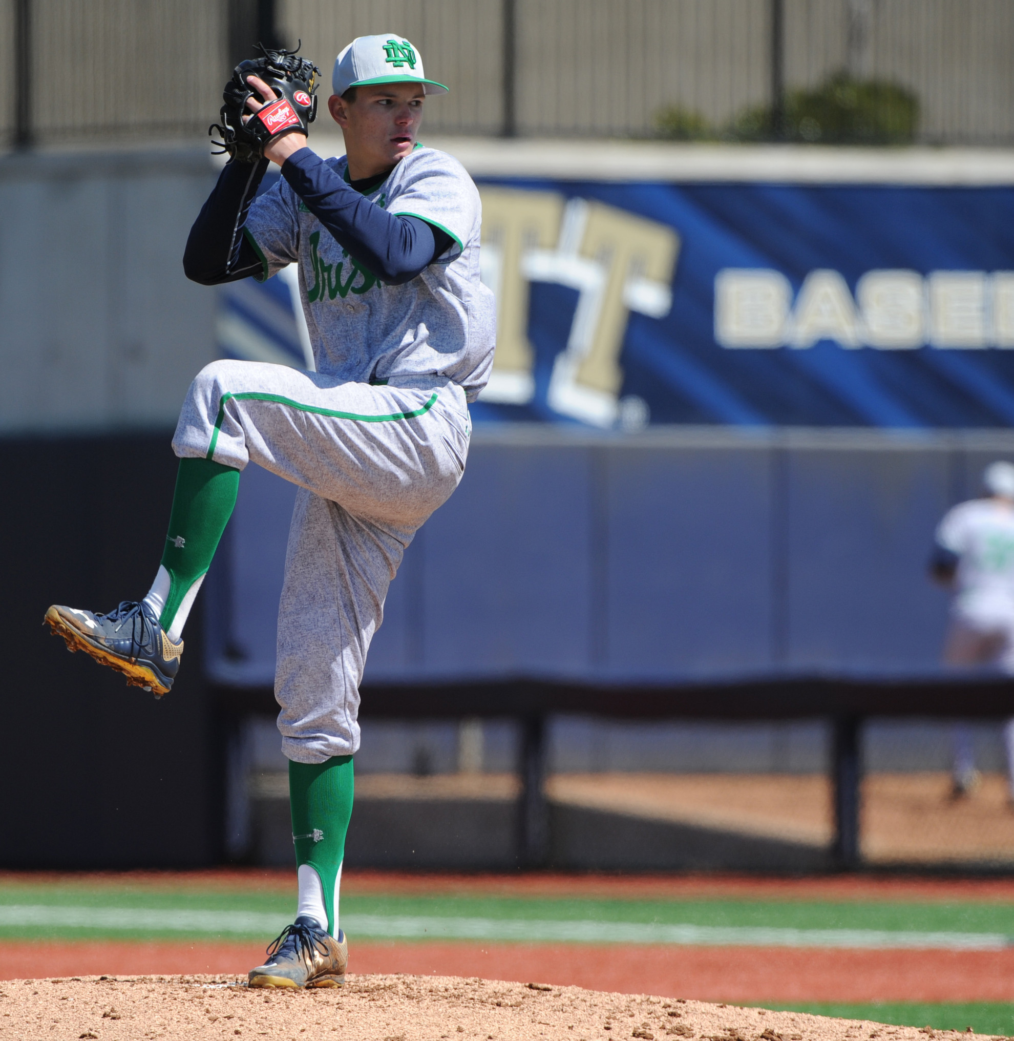 Six Pack Of Freshman Arms Play Key Role In Baseball’s Early Success Freshman RHP and starter Brandon Bielak is one of six talented rookie arms for the Notre Dame baseball team.