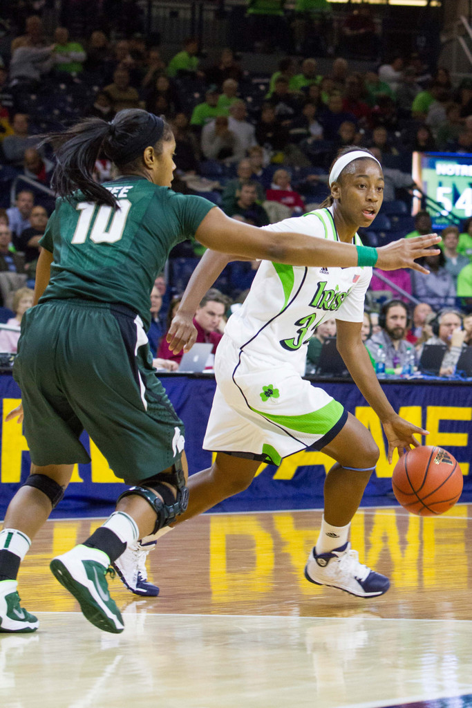 No. 19 Michigan State at No. 6 Notre Dame (USATSI)