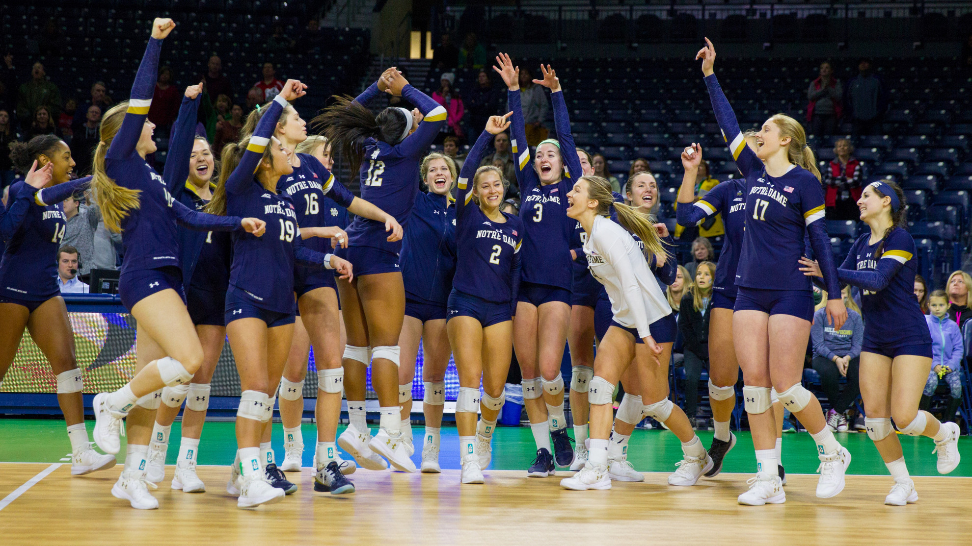 Notre Dame Outlasts Wolfpack On Senior Day Notre Dame Outlasts Wolfpack On Senior Day