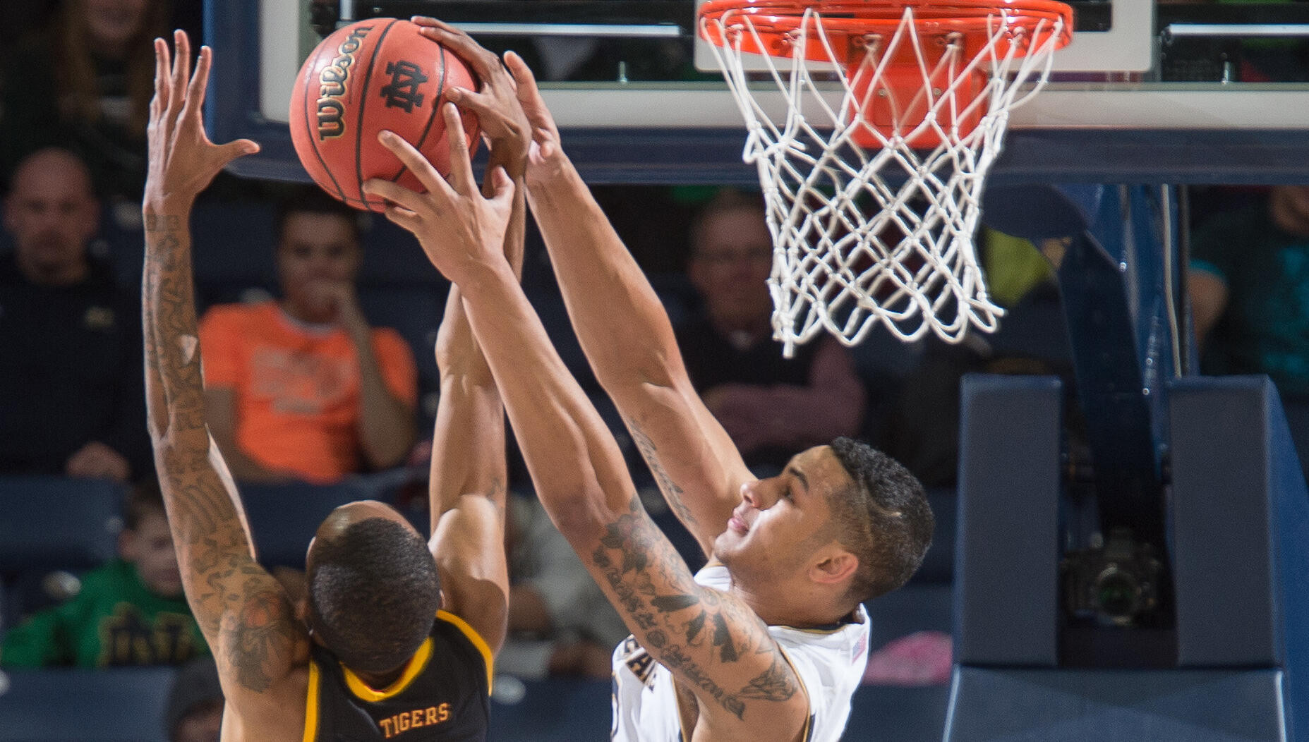 Notre Dame Cruises Past Grambling State, 81-54 Zach Auguste