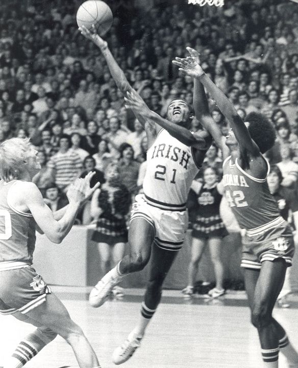 Ray Martin was a freshman on the 1973-74 Irish squad that ended the UCLA Bruins' historic 88-game win streak.