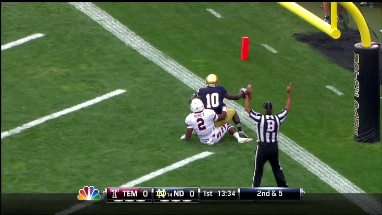 Notre Dame vs Temple Game Highlights