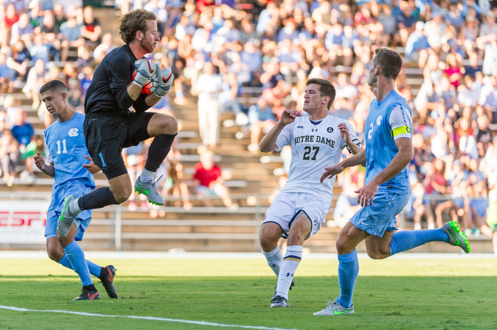 Notre Dame Men's Soccer at UNC (9/18/15)