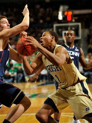 Senior forward Tyrone Nash and the Irish will look to improve to 12-0 at home this season.