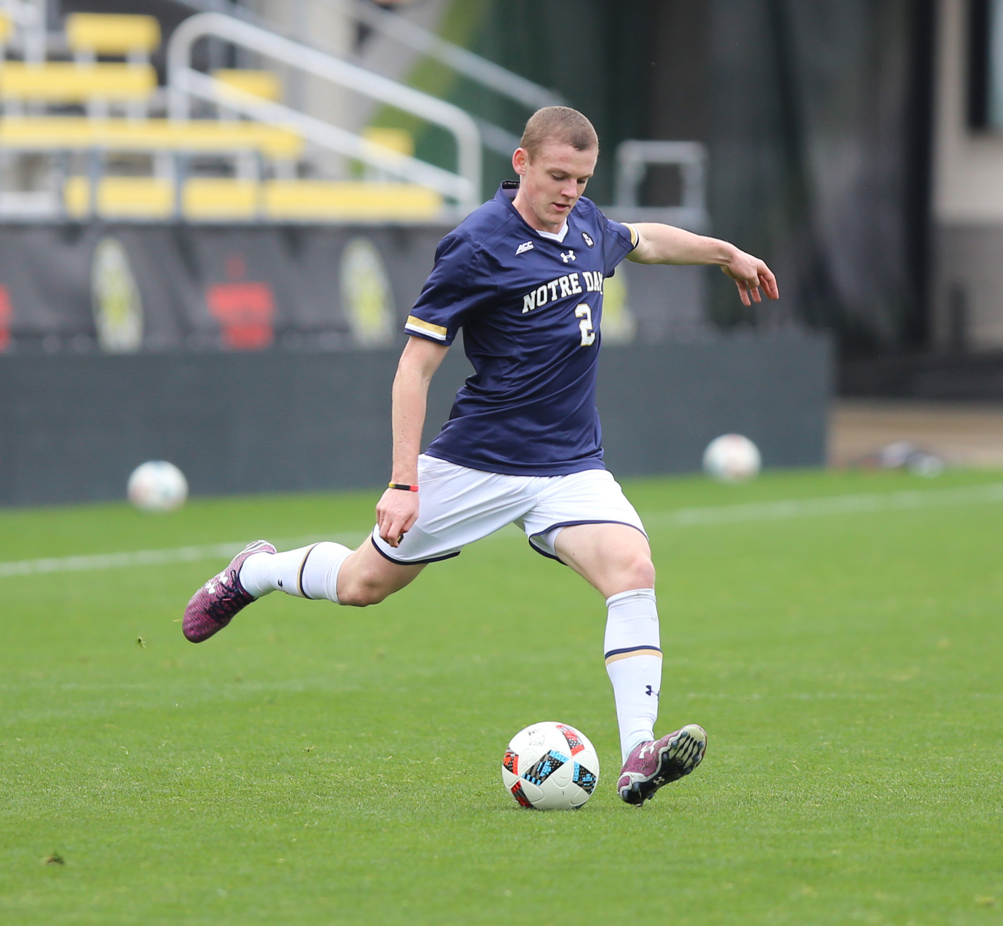 #9 Irish Conclude Preseason Trip Wednesday At Bradley Freshman midfielder Tommy McCabe