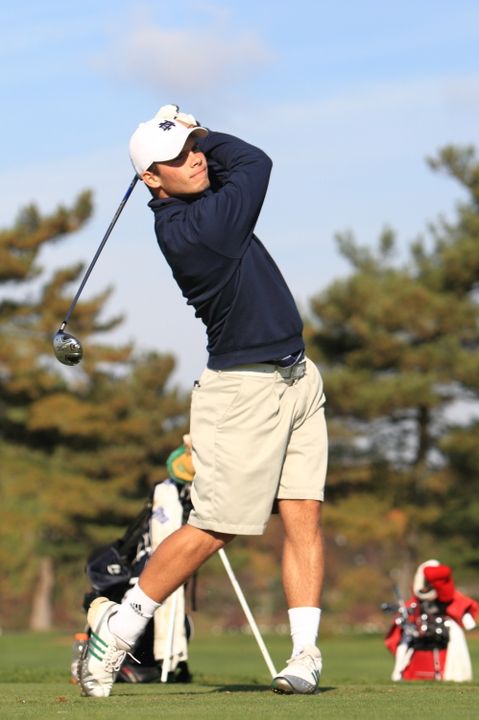 Max Scodro led the Irish rotation with a two-under par, 69 at the Battle at the Warren.